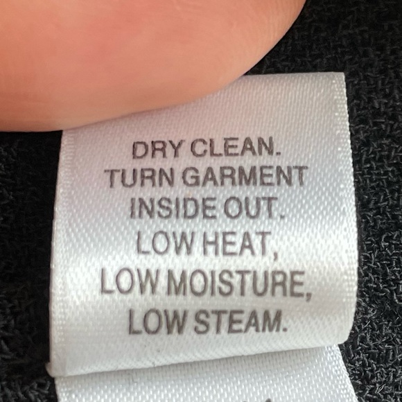 St John Black Wool Sleeveless Sheath Dress Size 8 - Picture 8 of 11